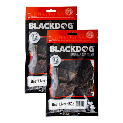 Blackdog Beef Liver 150g x 2pk-2006732748718477312