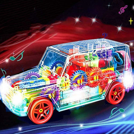 LED Music Car Toy for Boys Age 2-8 Cool Xmas Gift