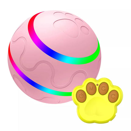 Interactive LED Rolling Ball for Puppy Training & Indoor Outdoor Play