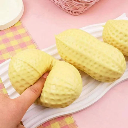 Peanut Silicone Squeeze Stress Relief Sensory Fidget Toy for Adults