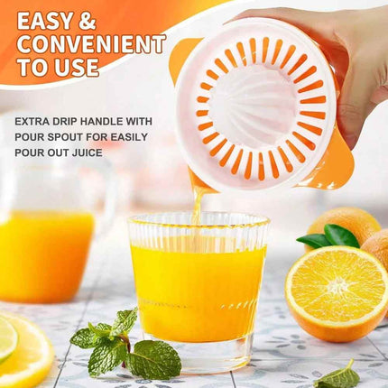 Manual Citrus Juicer Lemon Squeezer 250ml Kitchen Press Pro