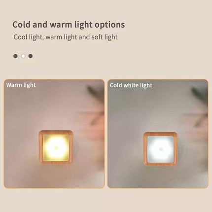 Battery 6LED Motion Sensor Night Light for Indoor Closet Cabinet Wall