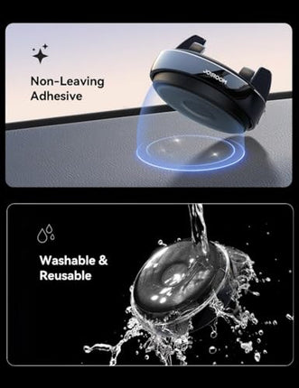 360° Adjustable Car Phone Holder Dashboard Mount for iPhone & Android