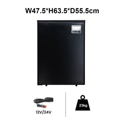 85L RV Compressor Fridge Freezer | 12/24V DC & 110-240V AC | Portable for Car, Truck, Boat, Camping