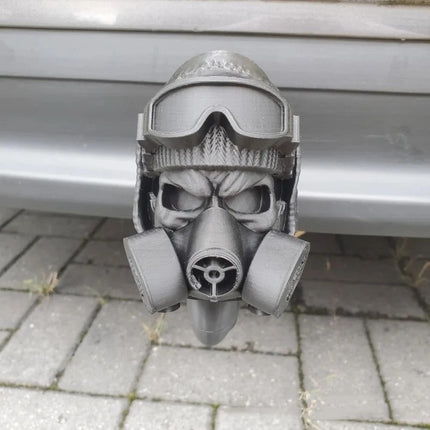 3D Printed Tow Bar Ball Cover – Steel Helmet Trailer Hook Cap