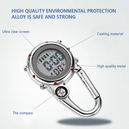 Clip On Carabiner Fob Watch for EMT Paramedic Nurse Doctor Medic