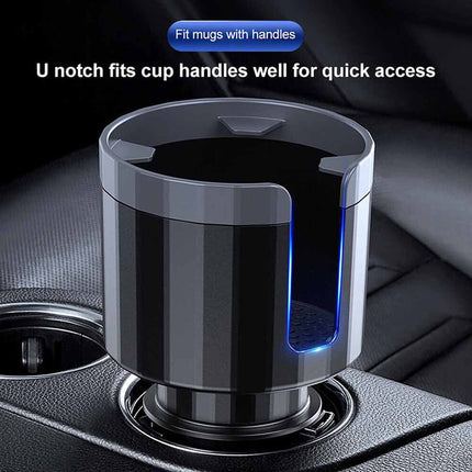 Universal Car Cup Holder Expander Adapter for Big Cups, Water Bottles & Large Drinks | Stable Fit for Diameters up to 105mm