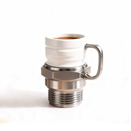 Creative Spark Plug Design Novelty Coffee Mug for Car Enthusiasts