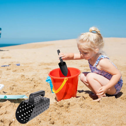 Beach Digging Metal Detector Sand Scoop Shovel Set Filter Tool Convenient