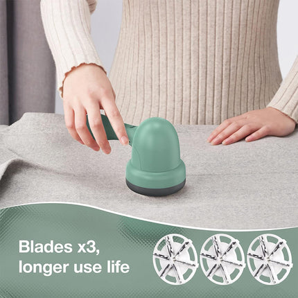 Portable Electric Lint Remover – USB Fabric Fuzz Shaver for Clothes & Debobbler