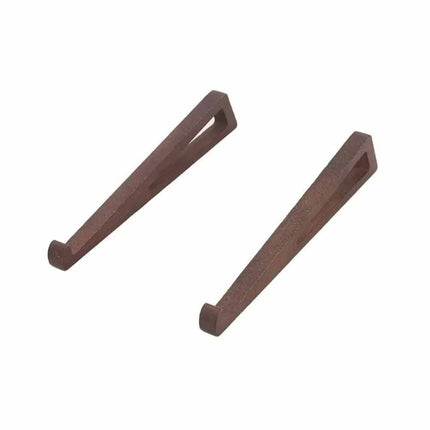 2x Foldable Wooden Laptop Stand – 12° Adjustable Ergonomic Angle