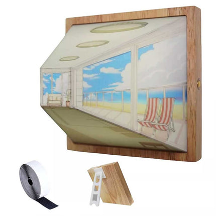 3D Visual USB Night Light, Eye-Catching 3D LED Effect for Desk, Ideal Gift
