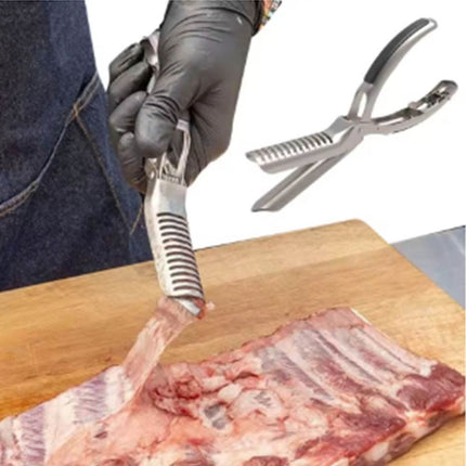 Easy Rib Membrane Removal Tool for BBQ Beef Pork Processing