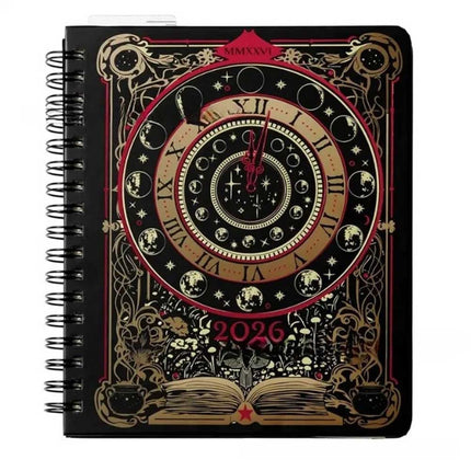 Waiting for the Night 2026 Weekly Planner Spiral Bound Journal Diary