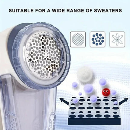 Electric Lint Remover, Bobble Remover Fabric Shaver, Portable Fuzz Shaver for Clothes, Sweater Debobbler Machine