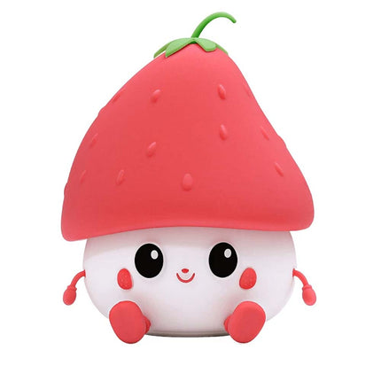 Strawberry Nightlight Wireless LED Bedroom Decor Cute Gift 11cm
