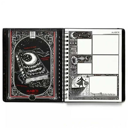Waiting for the Night 2026 Weekly Planner Spiral Bound Journal Diary