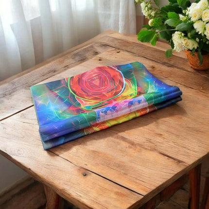 7 Chakra Wall Hanging 150cm – Meditation Tapestry, Yoga Decor, Reiki Spiritual Art
