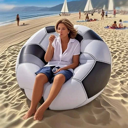 Inflatable Chair & Football Sofa | PVC Waterproof Lounger