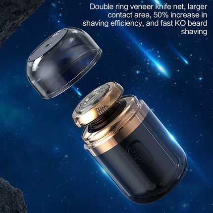 2 in 1 Mini Electric Shaver & Trimmer Portable Men's Razor Nose & Beard USB Rechargeable