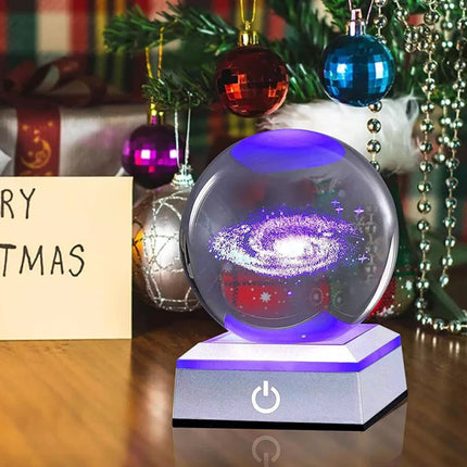 Square/Round 3D LED Light Base Stand for Crystal Art Glass Display