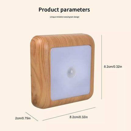Battery 6LED Motion Sensor Night Light for Indoor Closet Cabinet Wall