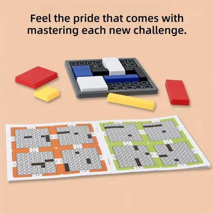 88 Challenges Logic Puzzle Brain Teaser Game 4 Difficulty Levels for Kids & Adults