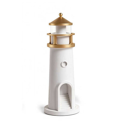 3-in-1 Lighthouse Projector Night Light Bluetooth White Noise Ocean Speaker