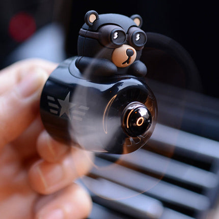 Bear Car Air Freshener Vent Clip - Cute Car Accessories Aroma Diffuser for Air Vent