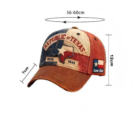 Lone Star Texas Republic Baseball Cap 1836-1845 Unisex Hat