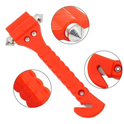 4X Car Emergency Escape Hammer Seatbelt Cutter Window Glass Breaker Tool