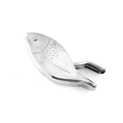 Fish-Shaped Stainless Steel Manual Lemon Squeezer – Citrus Juicer for Lime & Lemon
