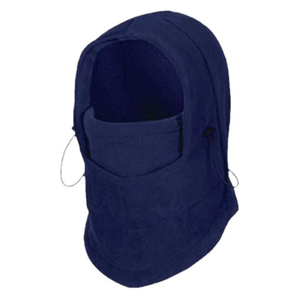 Winter Ski Warm Hood, Double Layer Thick Fleece Windproof Cap