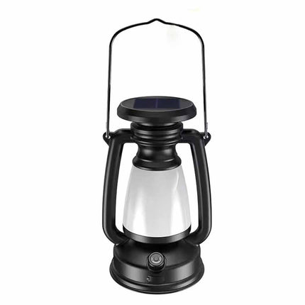 Solar & USB Rechargeable LED Camping Lantern for Tent Hiking Outdoor