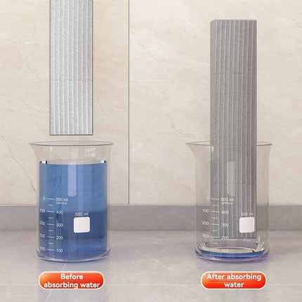 2PCS Mini Self-Squeezing Sponge Mop for Kitchen Bathroom & Desktop Cleaning