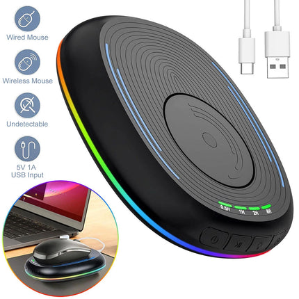 Mechanical Mouse Jiggler Undetectable w/ Timer & Auto Mover