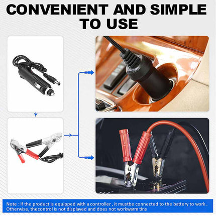 12V 30W Solar Battery Charger & Maintainer - Waterproof, Portable Power for Car, Boat, RV, Motorcycle
