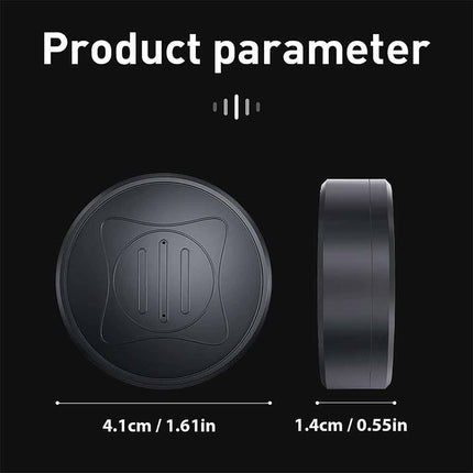 Real-Time GPS Tracker， No Monthly Fee – Mini Magnetic Locator with Geo-Fencing & APP Alerts
