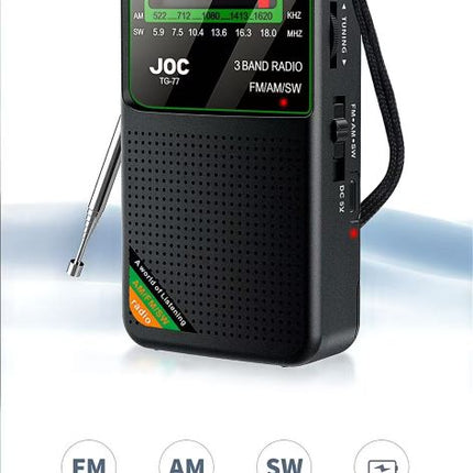 Multifunctional Auto Tuning Radio, All-Band & All-Channel Receiver