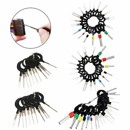 70-Piece Terminal Pin Removal Tool Kit | Automotive Connector Extractor & Ejector Pin Set for Electrical Repairs