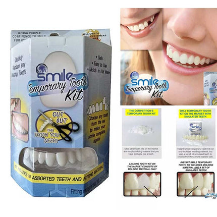 Flex Comfort Fit Temporary Teeth Replacement Top Repair Kit
