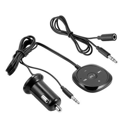 Bluetooth Car Adapter for Aux - 5.0 Receiver with USB Charger, Hands-Free Car Kit