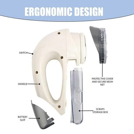 Electric Lint Remover, Bobble Remover Fabric Shaver, Portable Fuzz Shaver for Clothes, Sweater Debobbler Machine