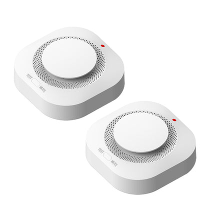 2 Pack Smoke & Gas Detector Battery Operated Home Alarm