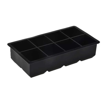 8 Grid Large Sphere Ice Ball Maker – Silicone Whiskey Mould for Big Cube Tray