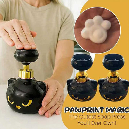 Refillable Cat Paw Soap Dispenser Cute Halloween Magic Hand Wash