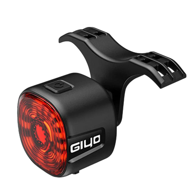 USB Rechargeable Bike Tail Light with Brake Sensor, Super-Bright LED Rear Light for Mountain & Road Cycling
