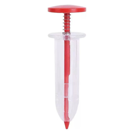 Handheld Seed Dispenser Set of 4, Manual Seeder Sower for Garden Pots & Planting
