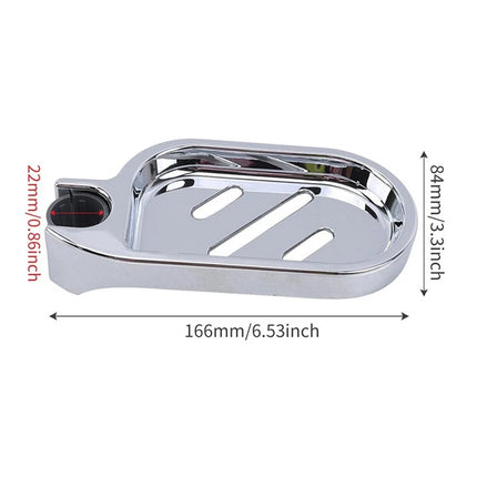 24mm Clip-on Soap Dish Tray Holder for Shower Slide Bar