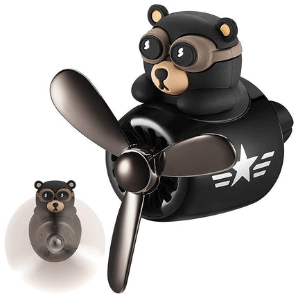 Bear Car Air Freshener Vent Clip - Cute Car Accessories Aroma Diffuser for Air Vent